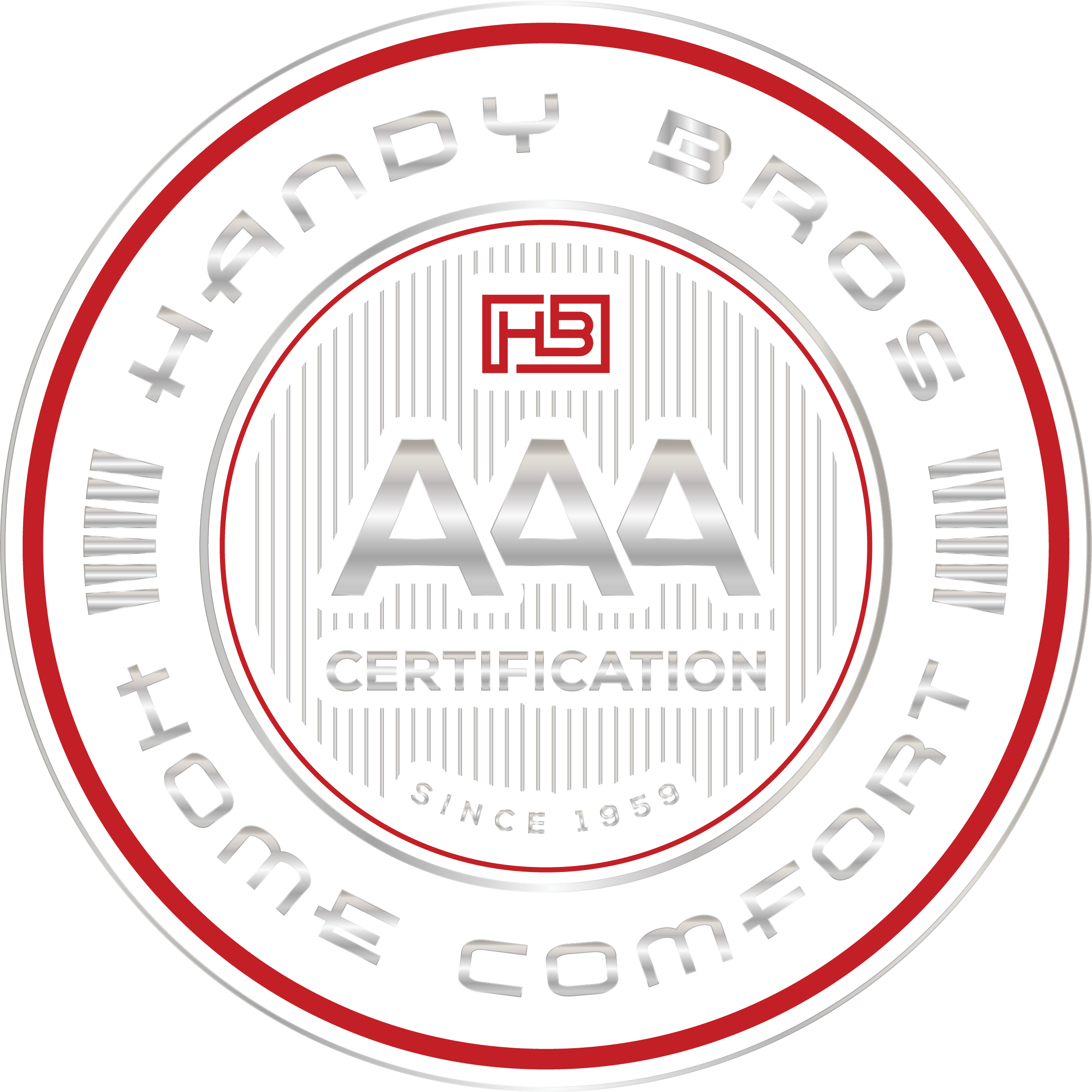 Handy Bros AAA Certified since 1959