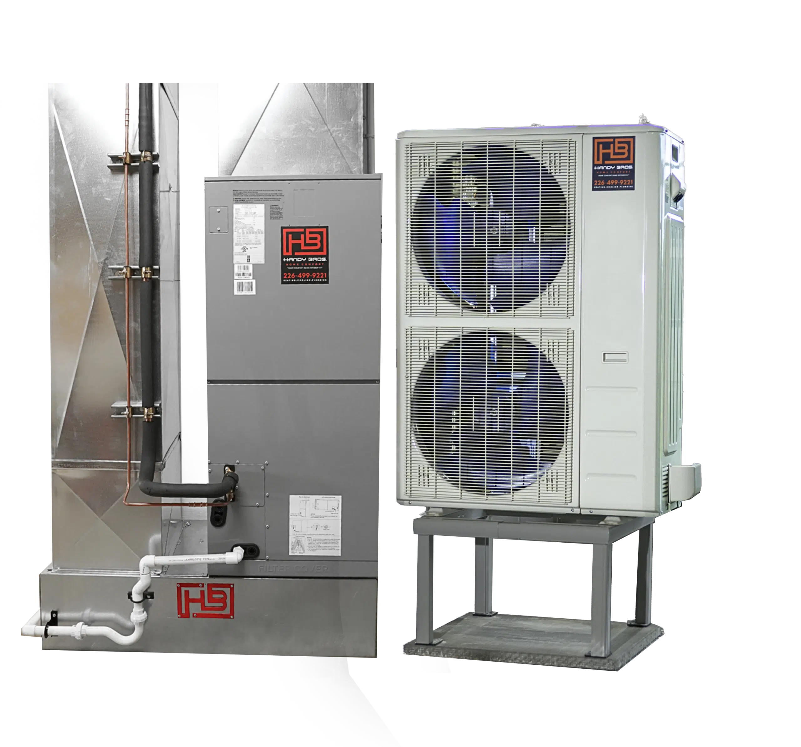 All-Electric, Whole-Home Ducted Heat Pumps​