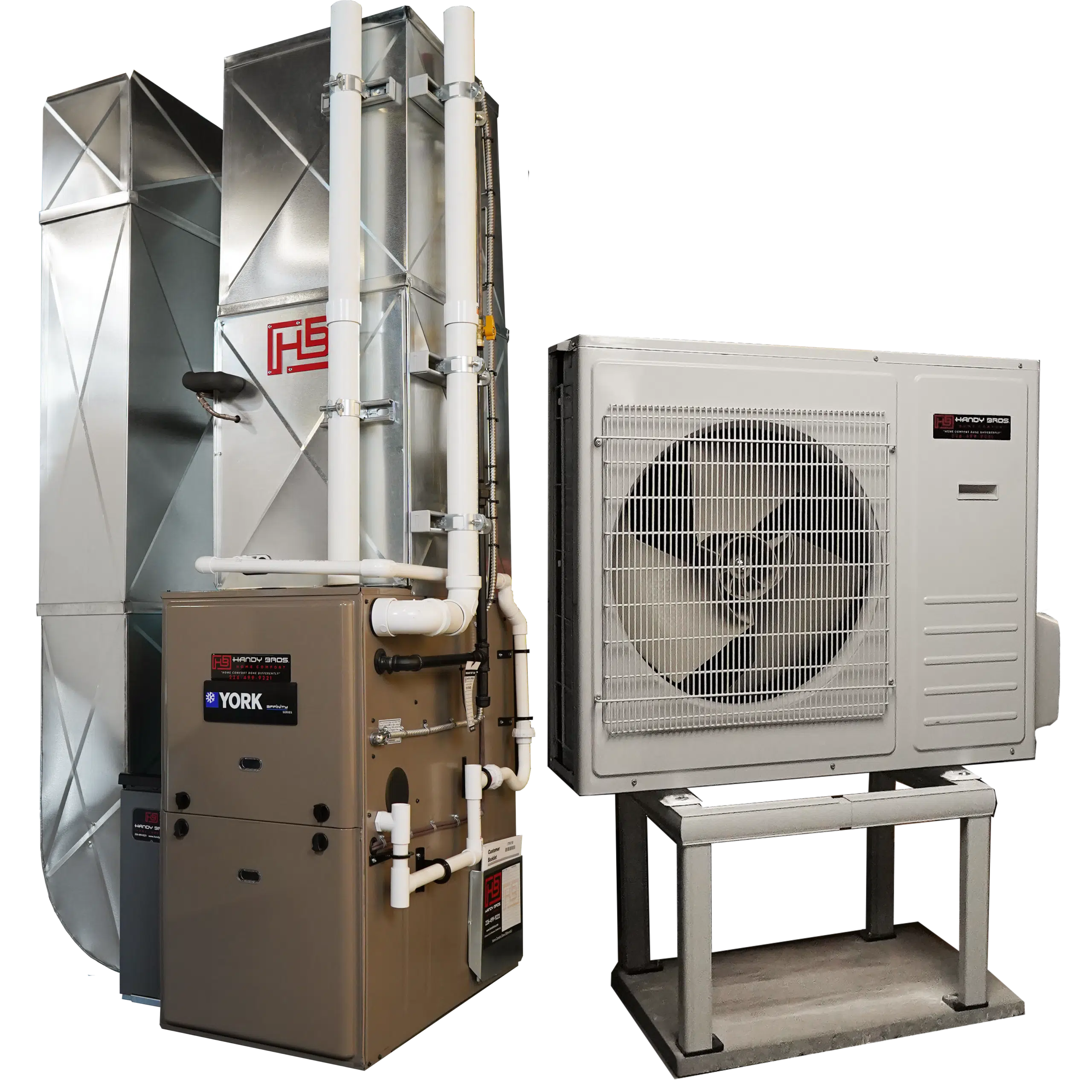 Hybrid, Whole-Home Ducted Heat Pumps​