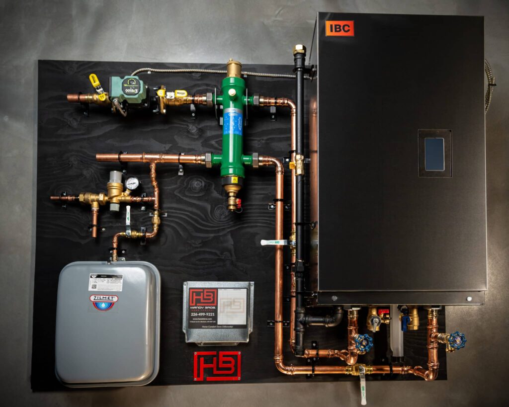Handy Bros boiler system